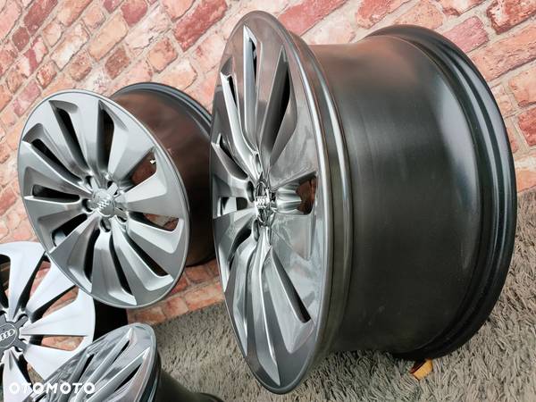 Oryginalne felgi 19 Audi 5x112 Q5 Hybrid hybryda alufelgi A4 A6 A8 A5 A7 Q3 Volkswagen Passat CC Touran Tiguan Skoda Superb Kamiq Karoq Seat Tarraco Mercedes 8j ET39 66.6mm SUV 4x4 OE OEM 8R0601025AB - 30