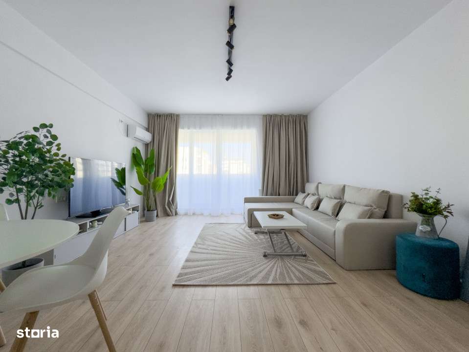 Apartament cu 2 camere in Mamaia Nord, mobilat si utilat la 250m de pl - Imagine principală: 3/15