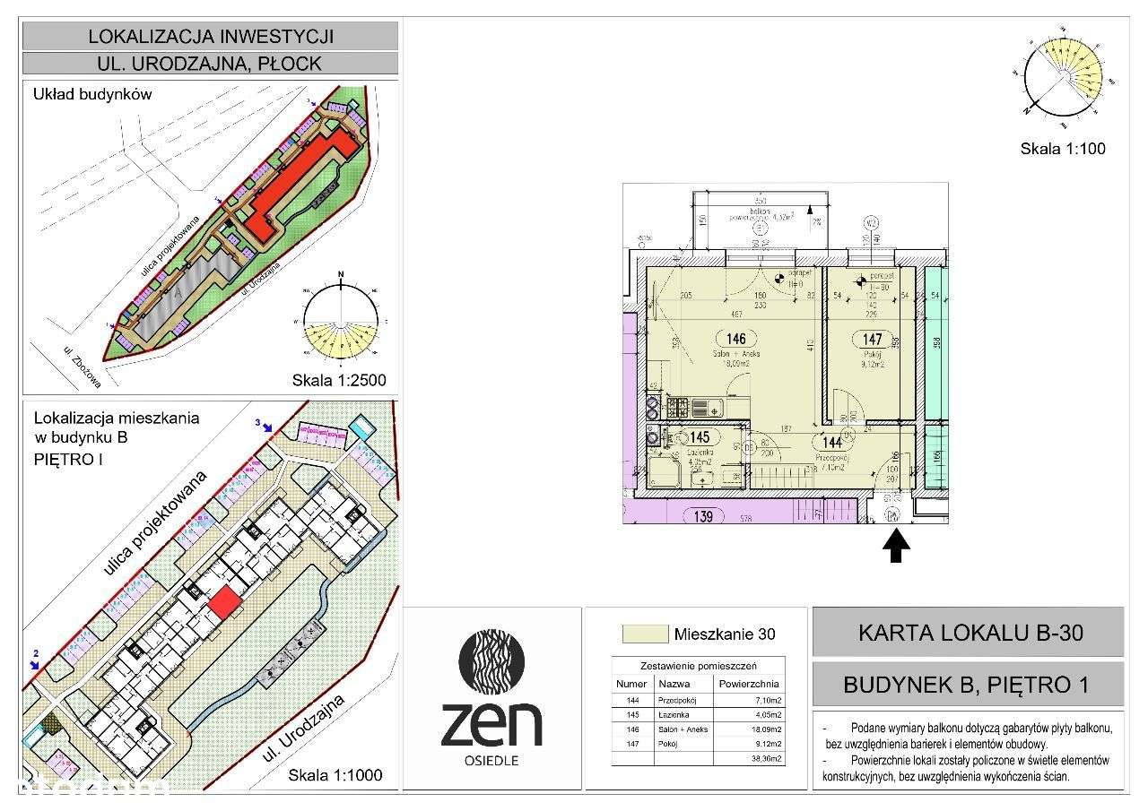 Mieszkanie Osiedle Zen/ 38,36 m2-13