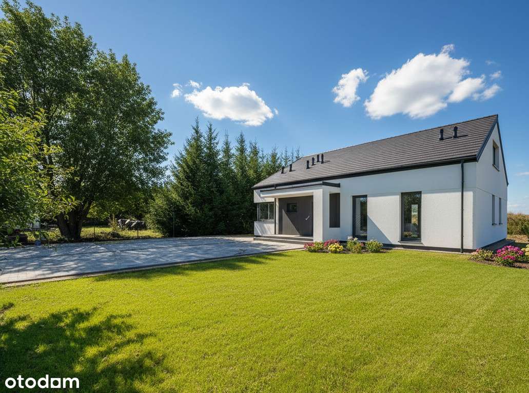 Nowoczesny dom z dodatkowym mieszkaniem na piętrze - Koszalin Jamno - Pełny obrazek: 1/9