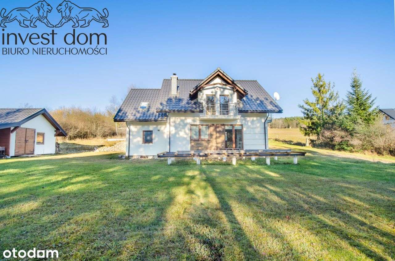 Komfortowy dom w otoczeniu pól i lasów, w którym o-5