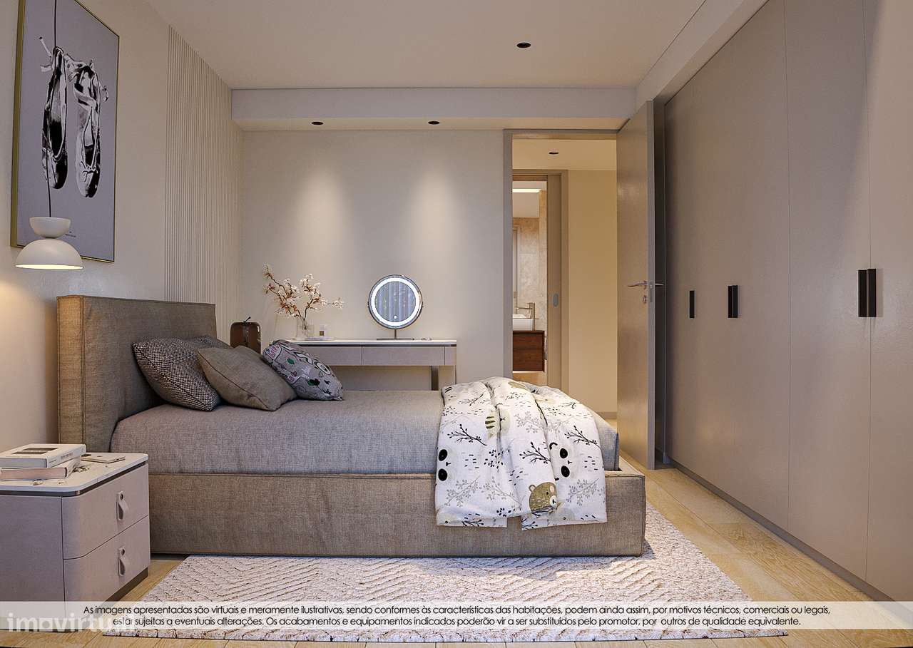 Apartamento T1 c/lugar de garagem em Santa Marinha-14