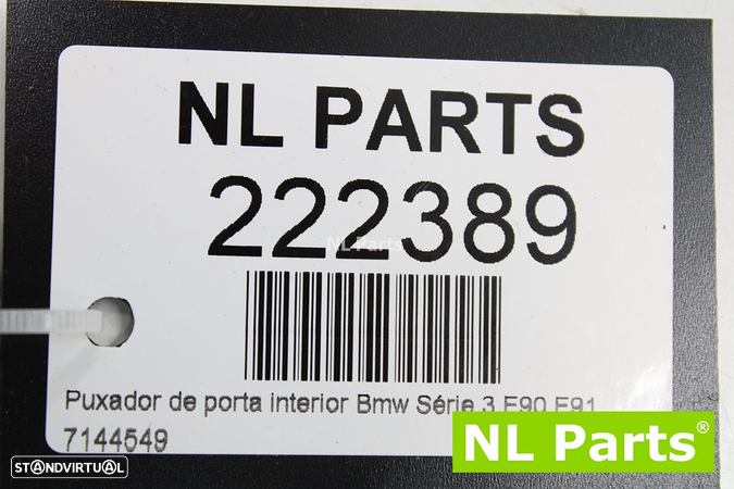 Puxador de porta interior Bmw Série 3 E90 E91 7144549 - 6