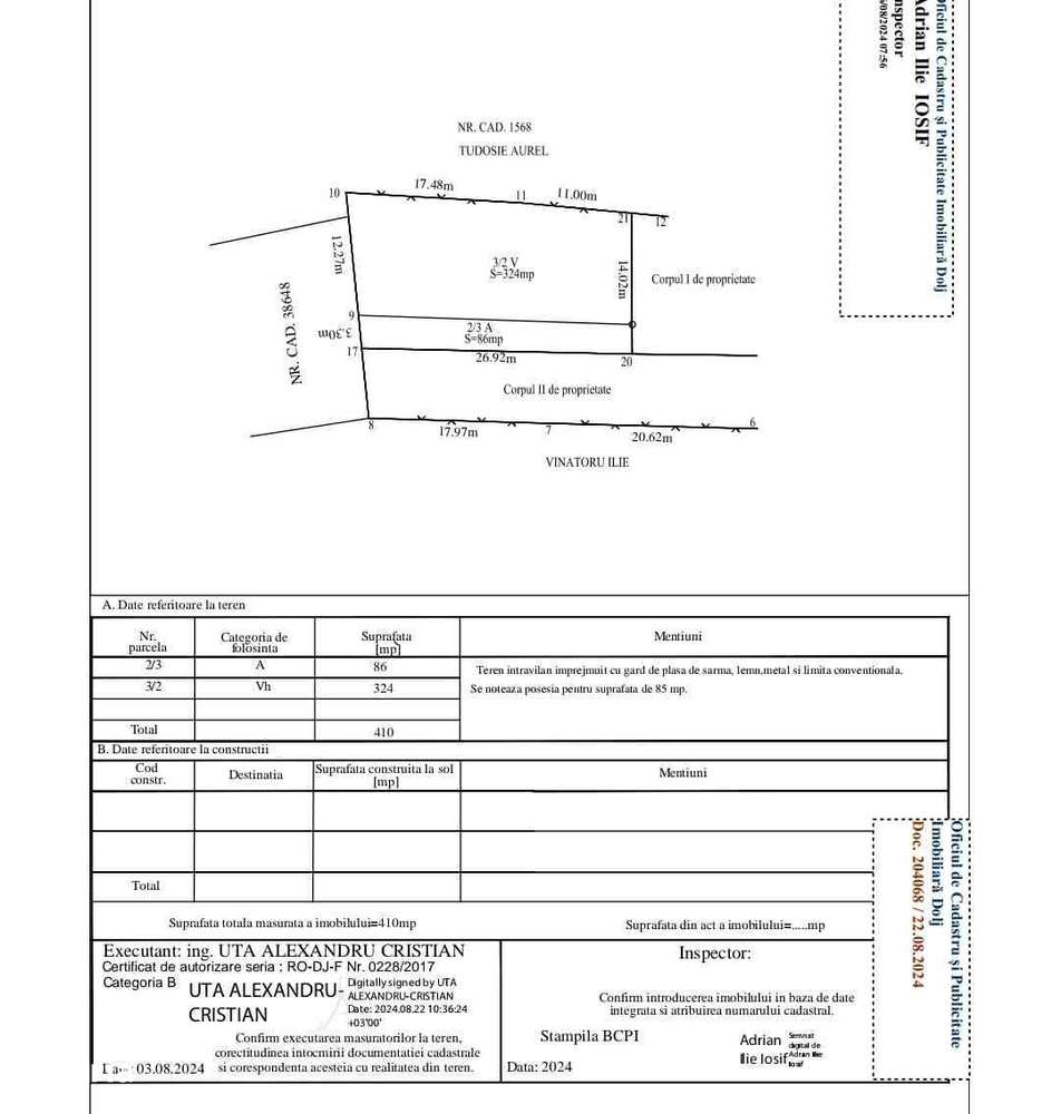 Teren intravilan Braniște - Imagine principală: 4/4