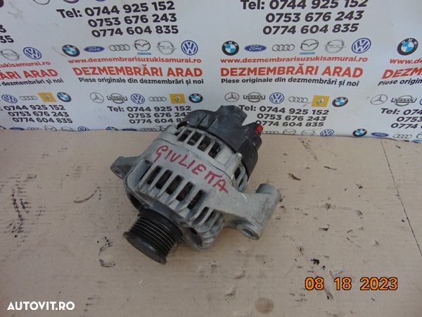 Alternator Fiat 1.6 500l diesel jeep 1.6 renegade alfa romeo 2.0 lancia giulietta suzuki vitara tipo - 1