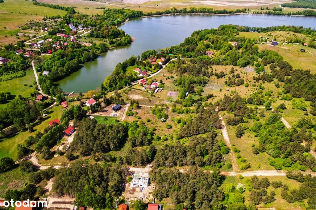 Działki budowlane w otoczeniu drzew  z dostępem do jez. Buwełno-4