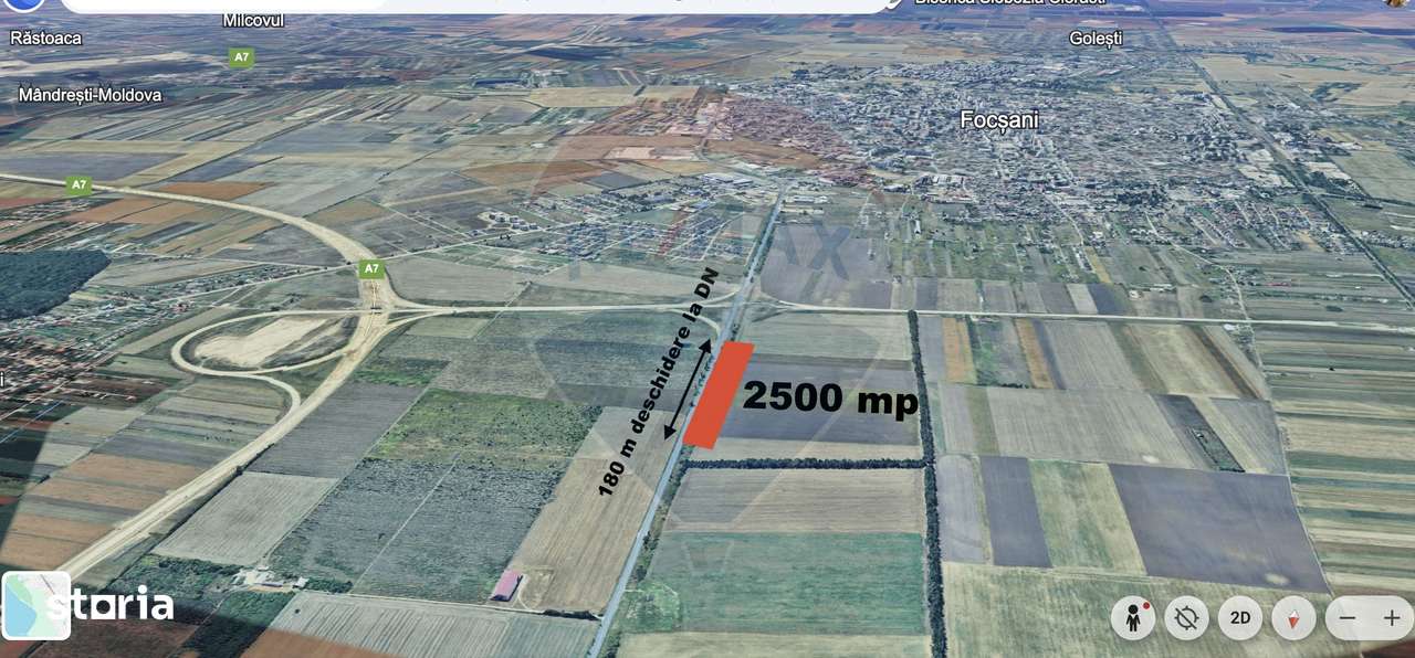 Teren Focsani DN E 85 nod Autostrada - Imagine principală: 1/5