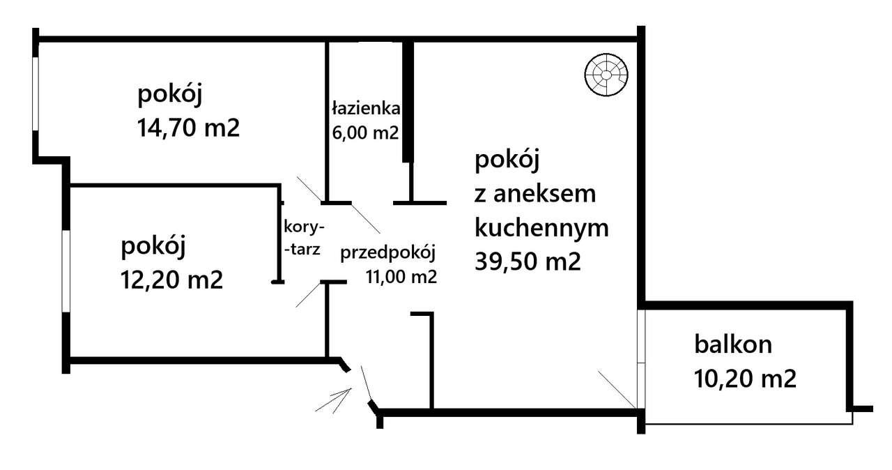 Apartament z tarasem i garażem, ul. Lwowska-3