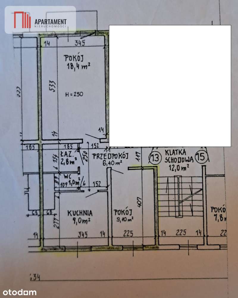 M3 w bloku - Kościelec-10