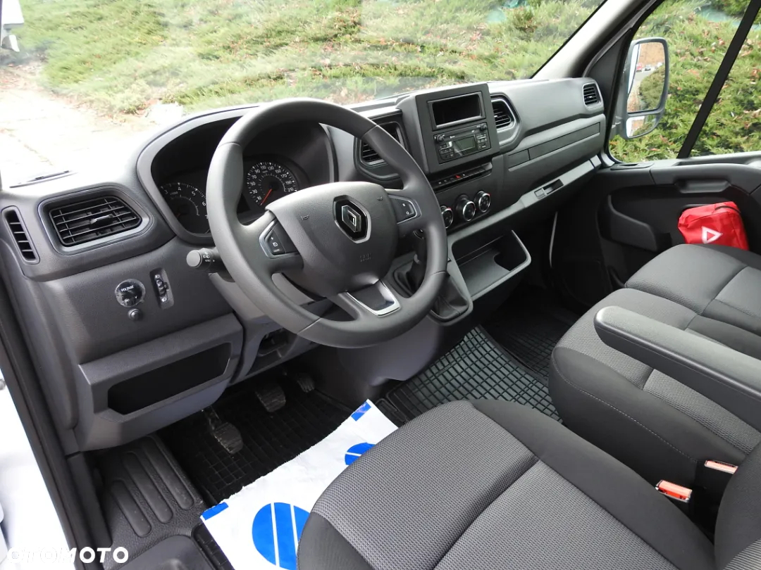 Renault MASTER NOWY PLANDEKA 10 PALET WEBASTO KLIMATYZACJA TEMPOMAT LEDY ASO GWARANCJA PRODUCENTA 165KM [ 1083 ] - 3