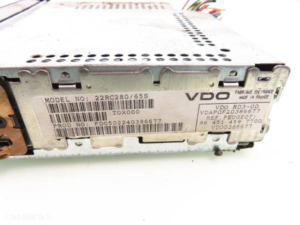 RADIO PEUGEOT 307 964514597700 - 4