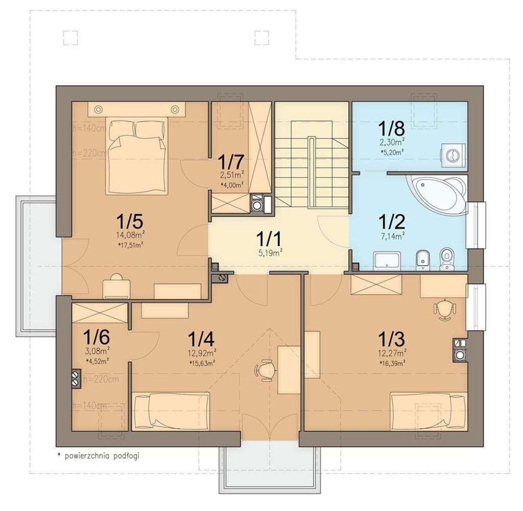 Nowa Niższa cena!!! Dom w stanie surowym otwartym - Pełny obrazek: 5/20