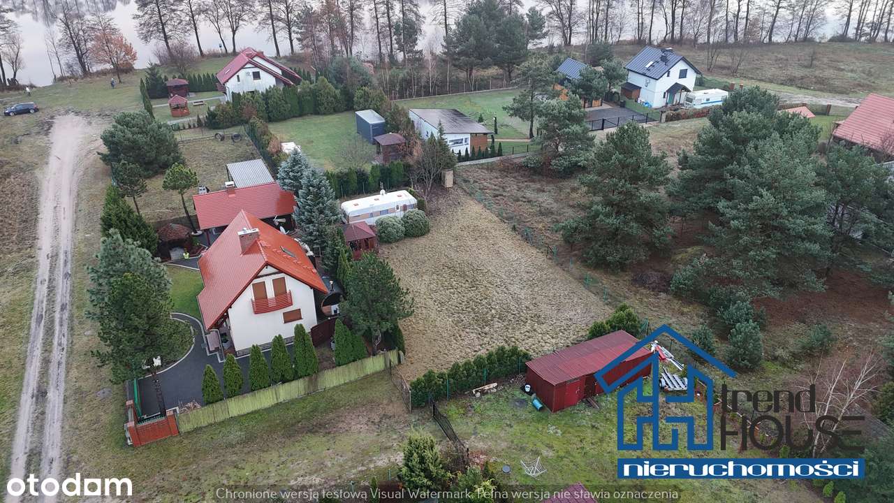 Działka w drugiej linii brzegowej Jeziora Świętego - Pełny obrazek: 2/5