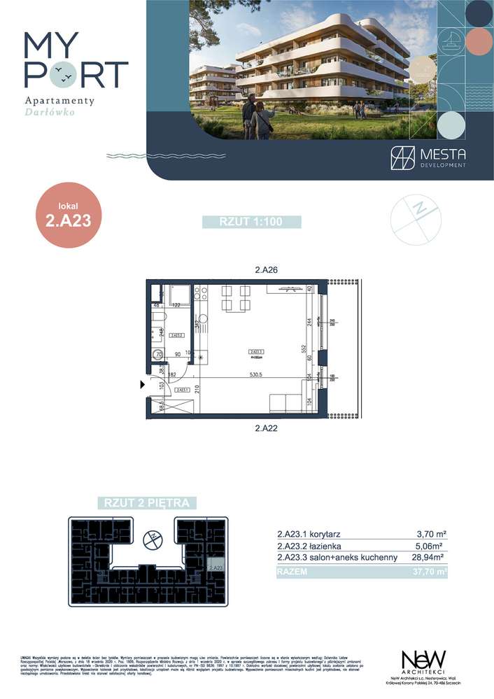 MyPort Apartamenty Darłówko - 2.A23