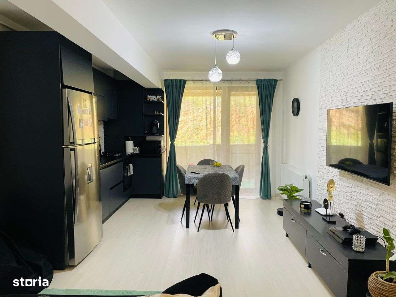 1 camere imobil nou, Terasa 15 mp, Bucatarie cu camera de Zi - Imagine principală: 5/19