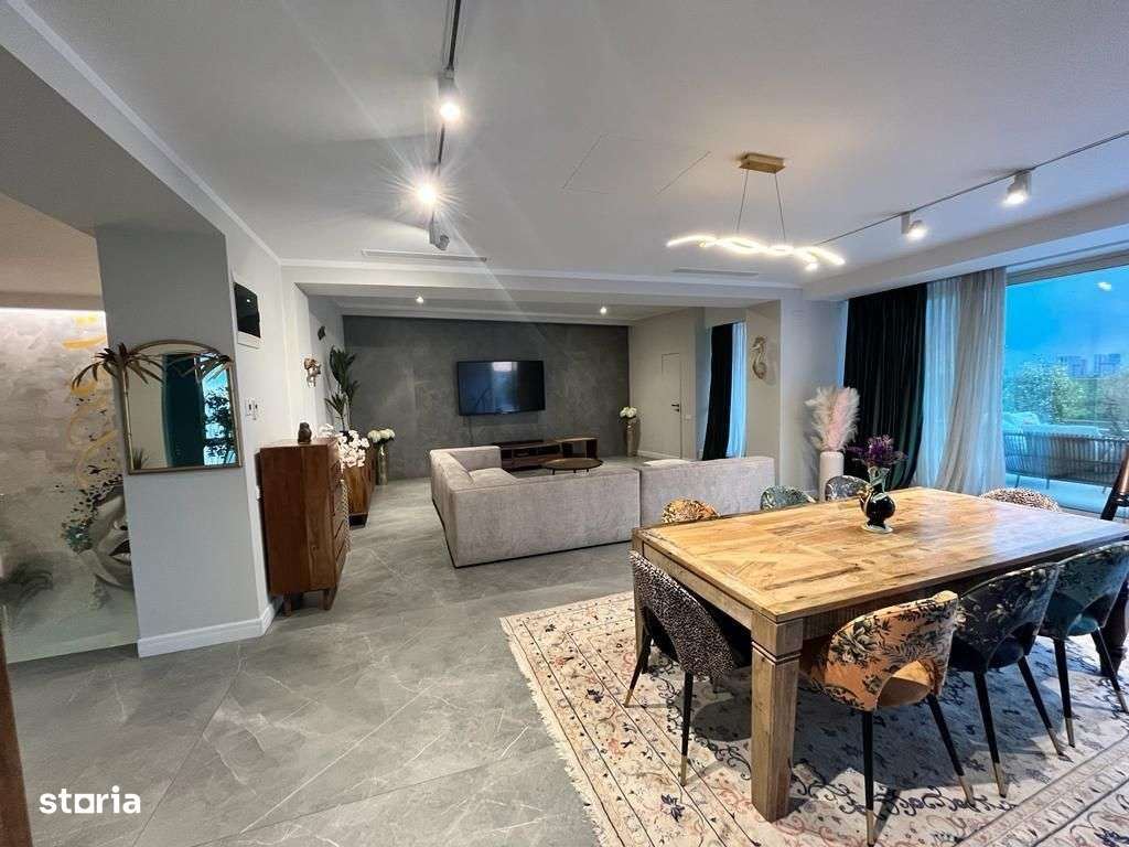 Penthouse Aviatiei De Inchiriat | Complet Mobilat | View  Superb - Imagine principală: 3/20