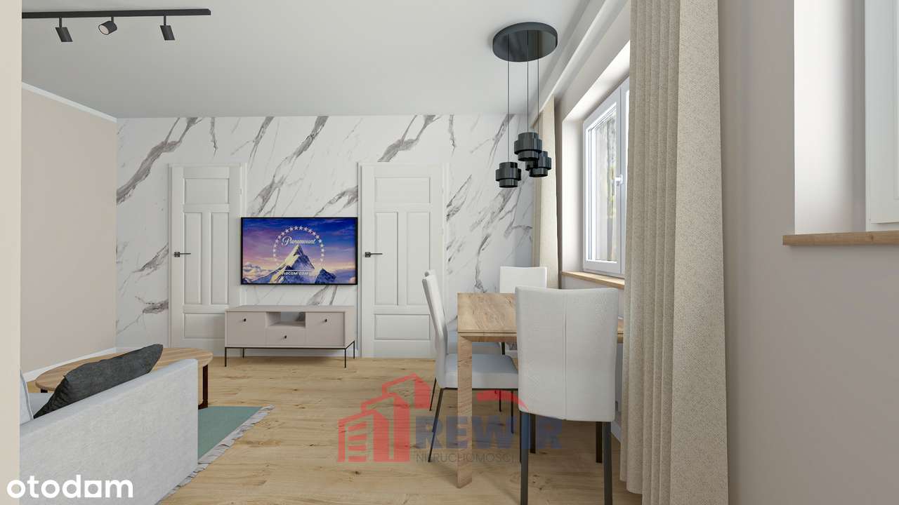 Trzypokojowe mieszkanie przy ul. 12 Lutego-2