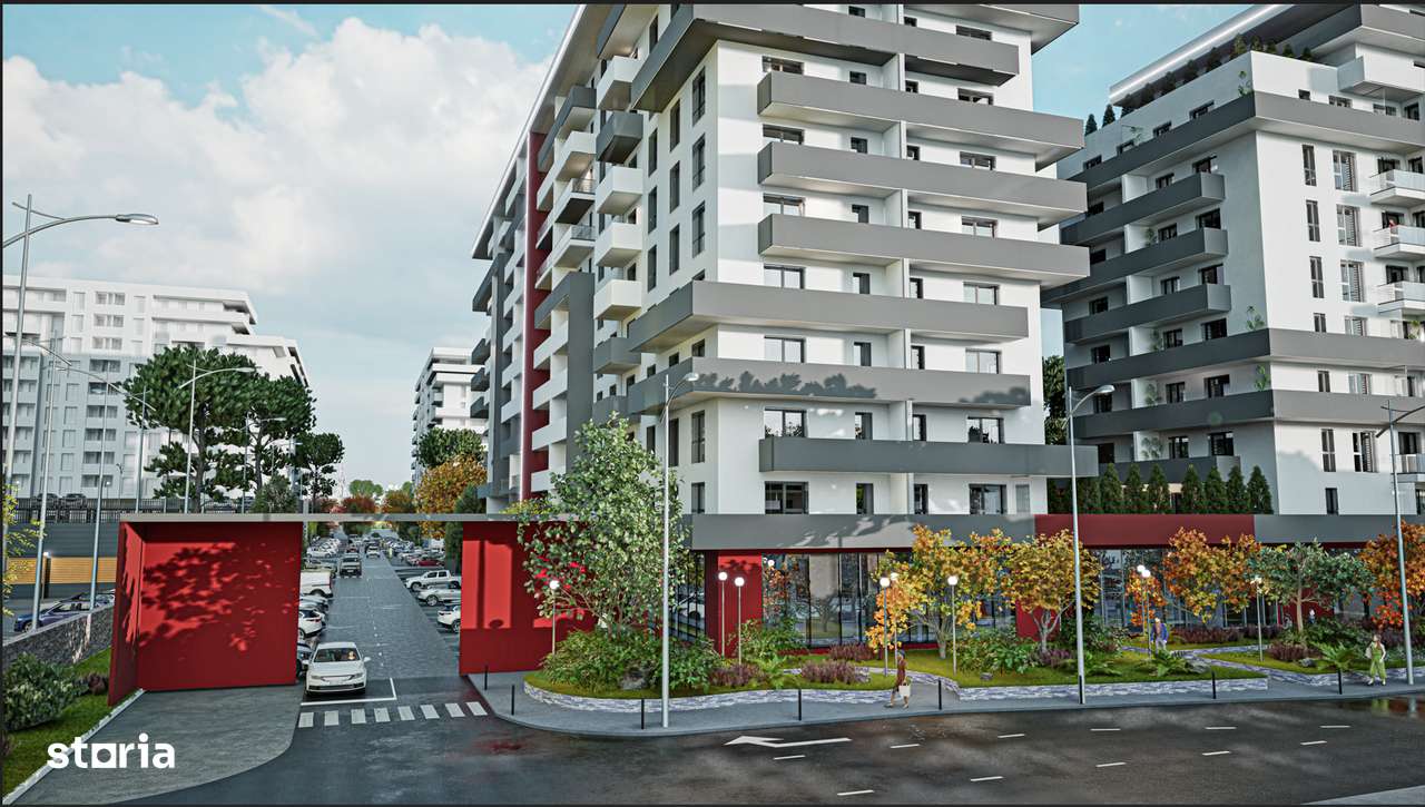 Apartament de 3 camere cu terasa, 96.70 mp  Confort Urban Evolution-1