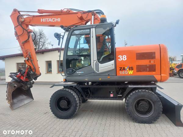 Hitachi ZX140 /  ROTOTILT ze szczypcami / - 3