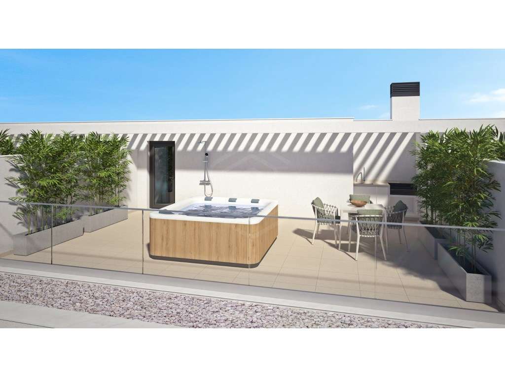 Apartamentos T1 e T2 modernos com piscina em Tavira, Algarve-9