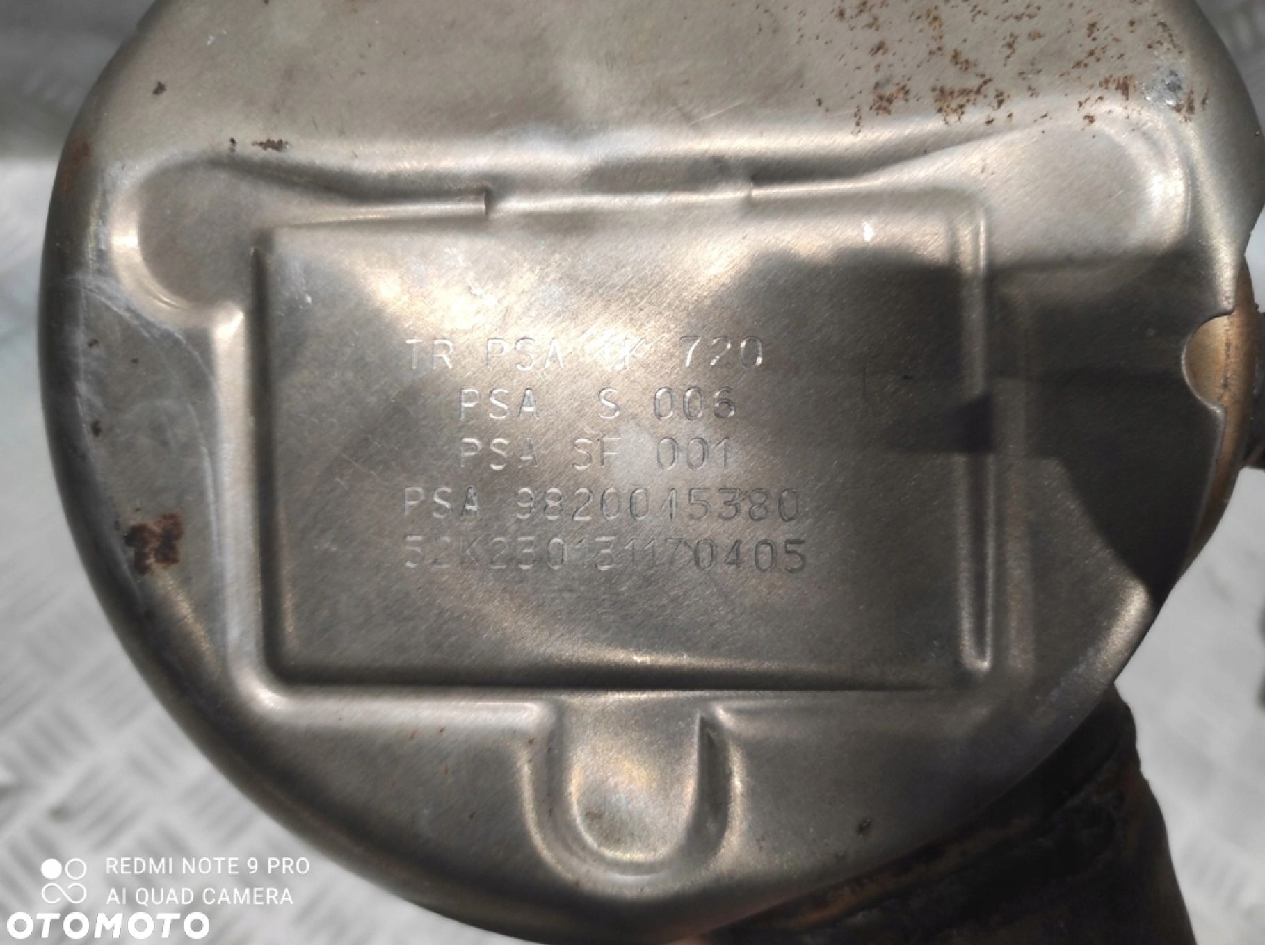 FILTR DPF CITROEN C3 C4 CACTUS C3 AIRCROSS OPEL CORSA F COMBO E 1.5 B-HDI - 7