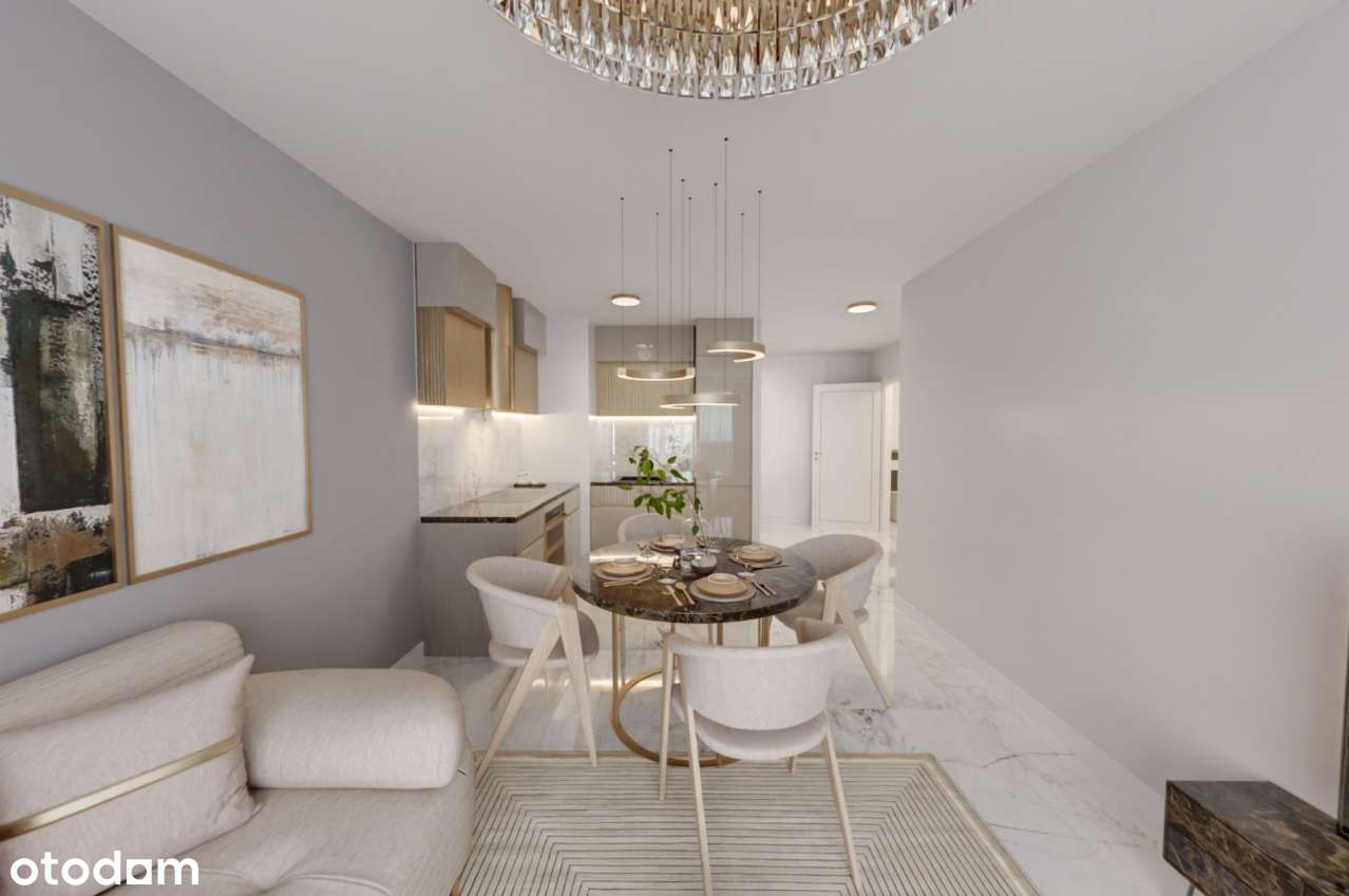 Mieszkanie 47,04 m2 + ogródek + taras | Stocznia Residence