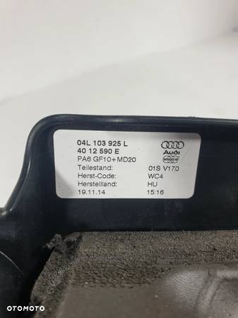 AUDI A3 Q3 TT TDI OSŁONA SILNIKA 04L103925L  POTESTOWA MINIMALNY PRZEBIEG - 4