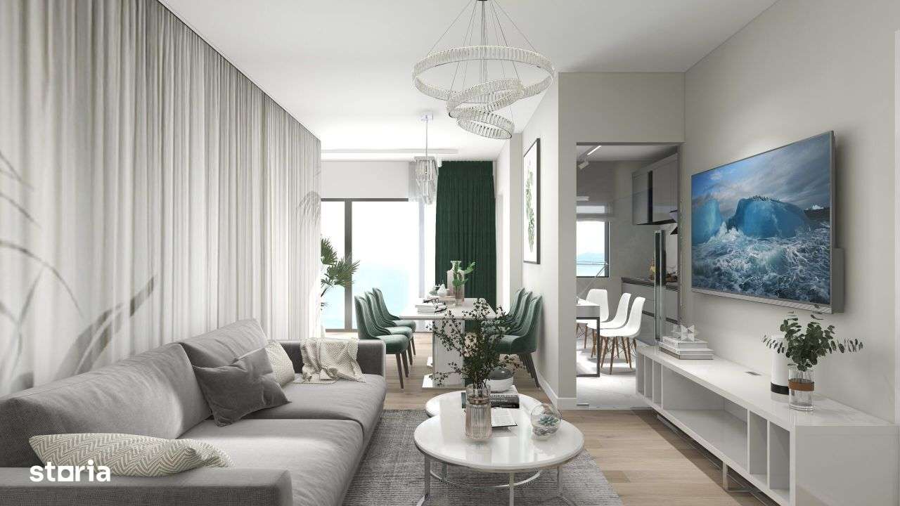 #Dezvoltator:3 camere NOU-MOBILAT, incalzire pardoseala, parcareGRATIS - Imagine principală: 2/10