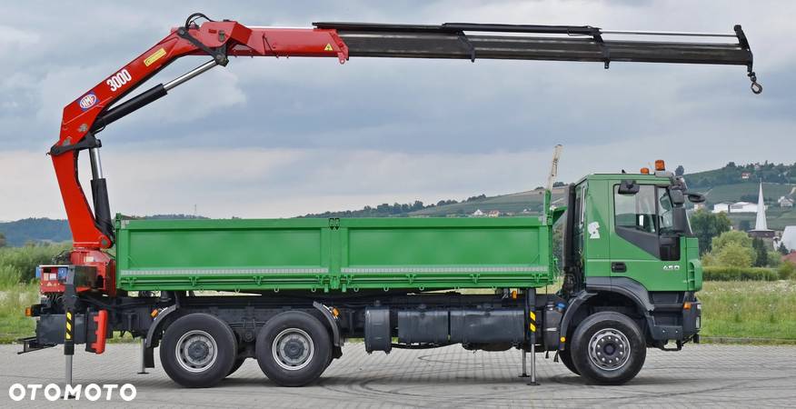 Iveco TRAKKER 450 + HMF 3000K3 + PILOT / 6x4 - 6