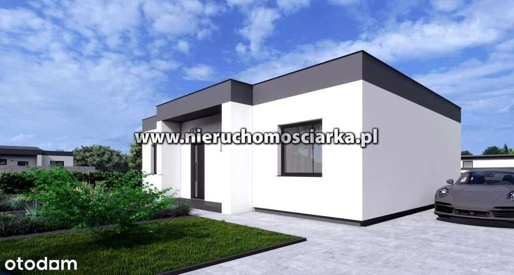 Nowoczesny dom w stanie deweloperskim Połomia-15