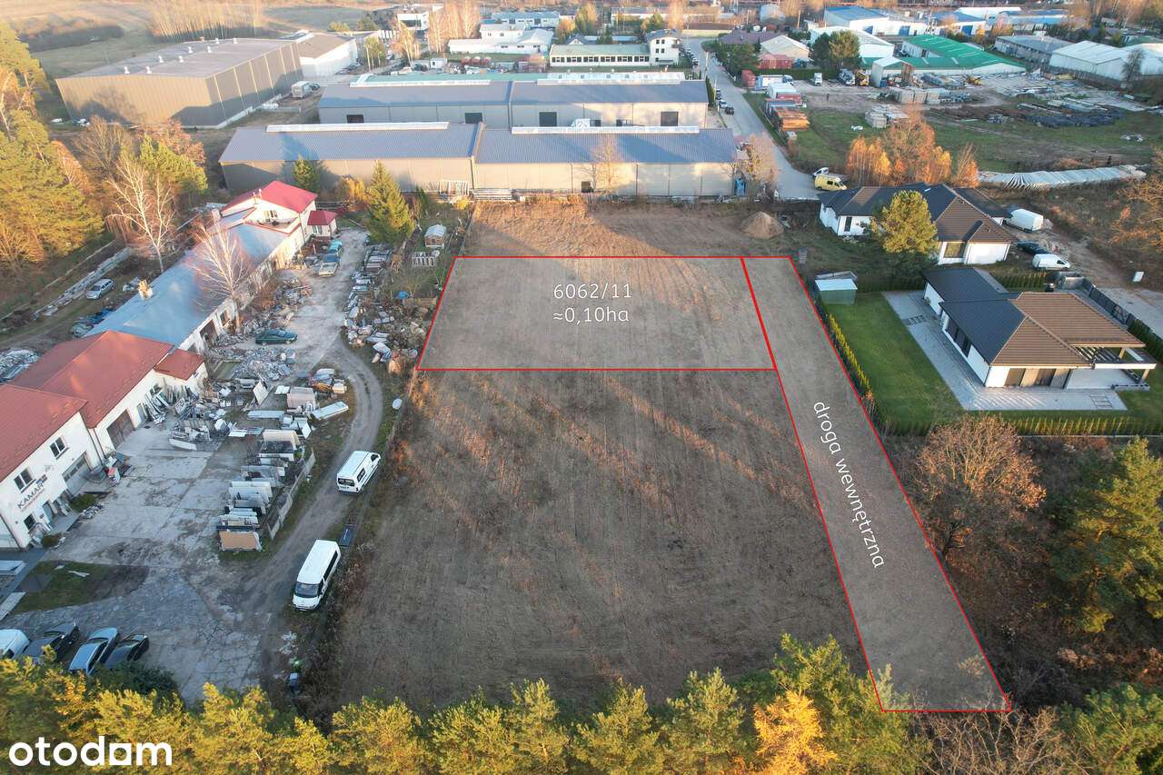 Działki w obrębie miasta Wasilków ul. Kamienna-3