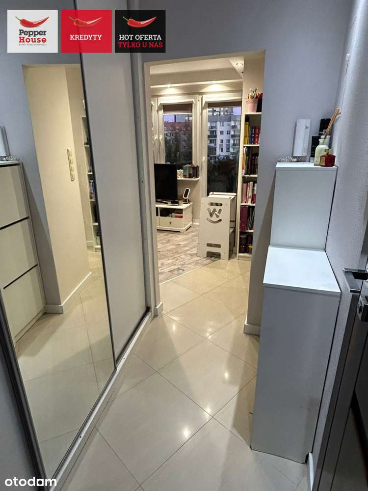 2 pokojowe mieszkanie z balkonem - spółdzielcze - Pełny obrazek: 5/9