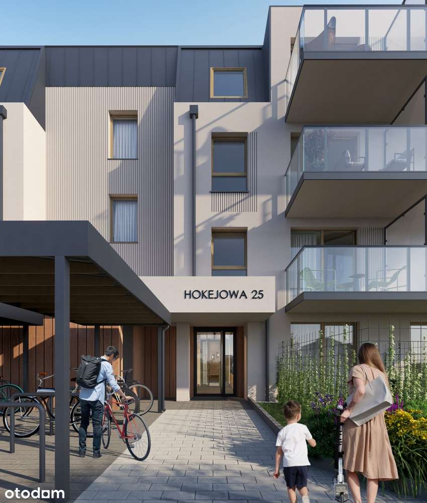 2-pokojowe mieszkanie 38m2 + balkon Bez Prowizji - Pełny obrazek: 5/8