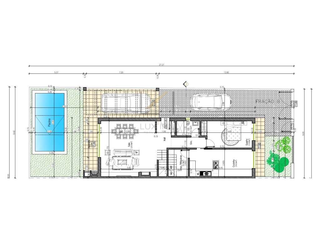 Moradia T4 com piscina - Grande imagem: 4/5