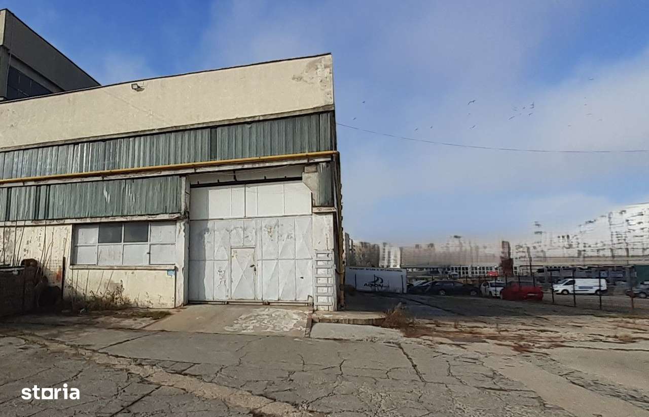 Hala 430 mp in zona Fizicienilor + platforme betonate sau birouri - Imagine principală: 4/9