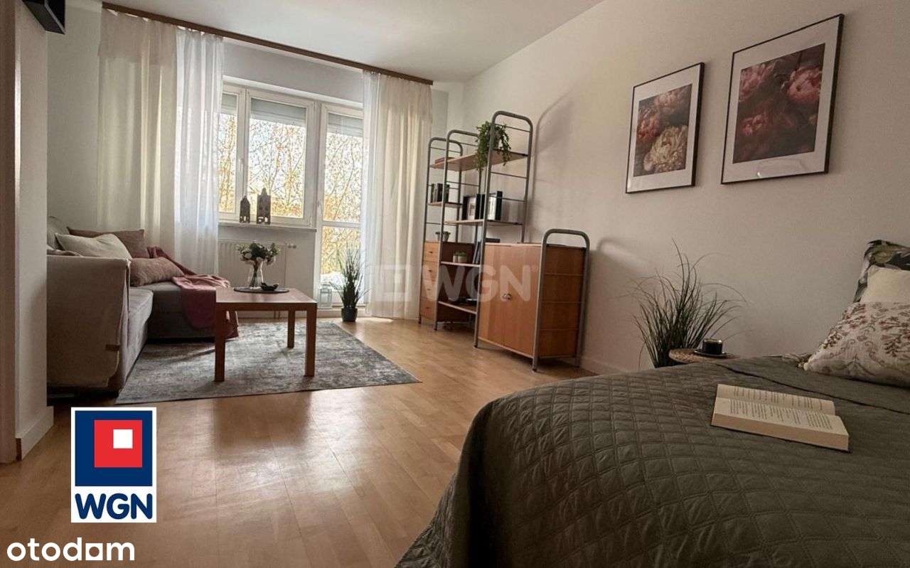 kawalerka z tarasem |37,92 m2 + ok. 40 m2 tarasu | Parter | Południe-1
