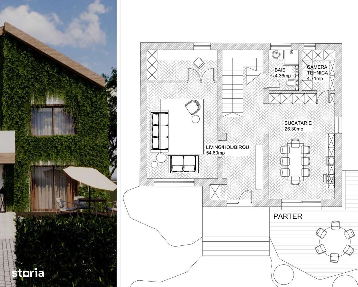 Casa rezidentiala premium, aproape de Bucuresti-Branesti-3