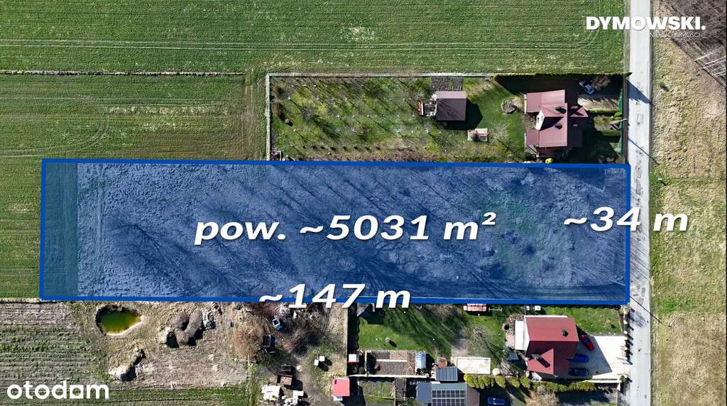 Bieżeń, ul. Zielona | Duża działka budowlana - Pełny obrazek: 5/9