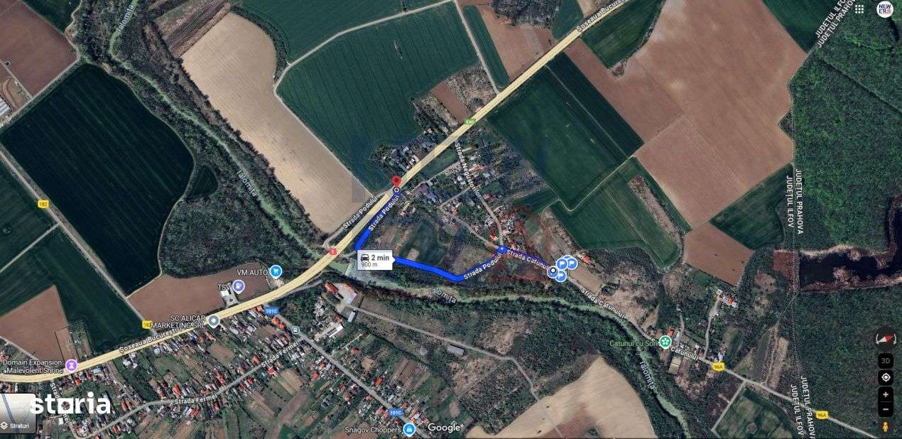 Teren de vanzare, Intravilan, cu Autorizatie de Constructie - Ciolpani - Imagine principală: 2/4