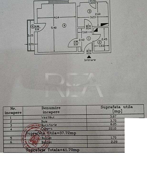 Garsoniera decomandata Calea Calarasilor – 2 balcoane, etaj 6 - Imagine principală: 4/4