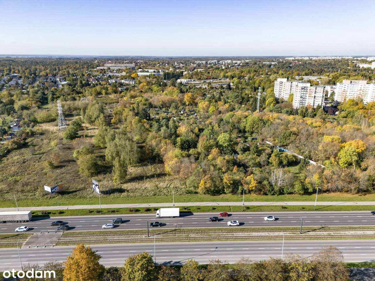 Działka - Włókniarzy stacja metra Koziny-2