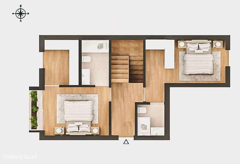 Apartamento T4 Duplex, terraço, Praia da Barra, Gaf. da Nazaré, Aveiro-11