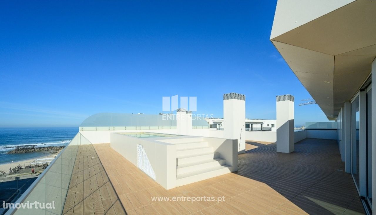 Venda de Penthouse T3, com vistas mar, Caxinas, Vila do Conde