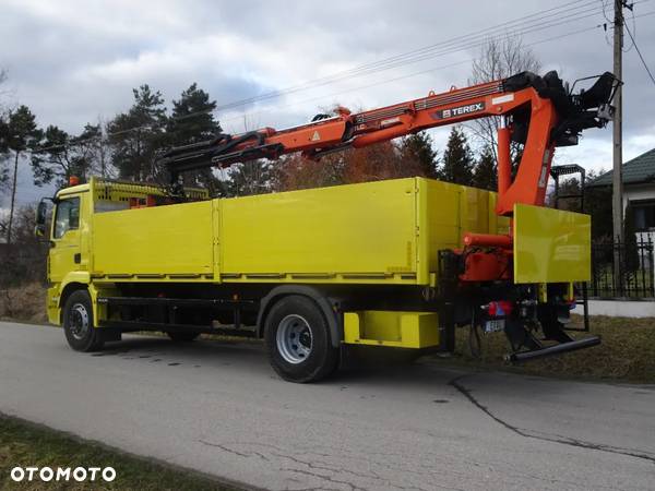 MAN TGM 18340 HDS Atlas  125 budowlanka z Niemiec chwytak idealny - 6