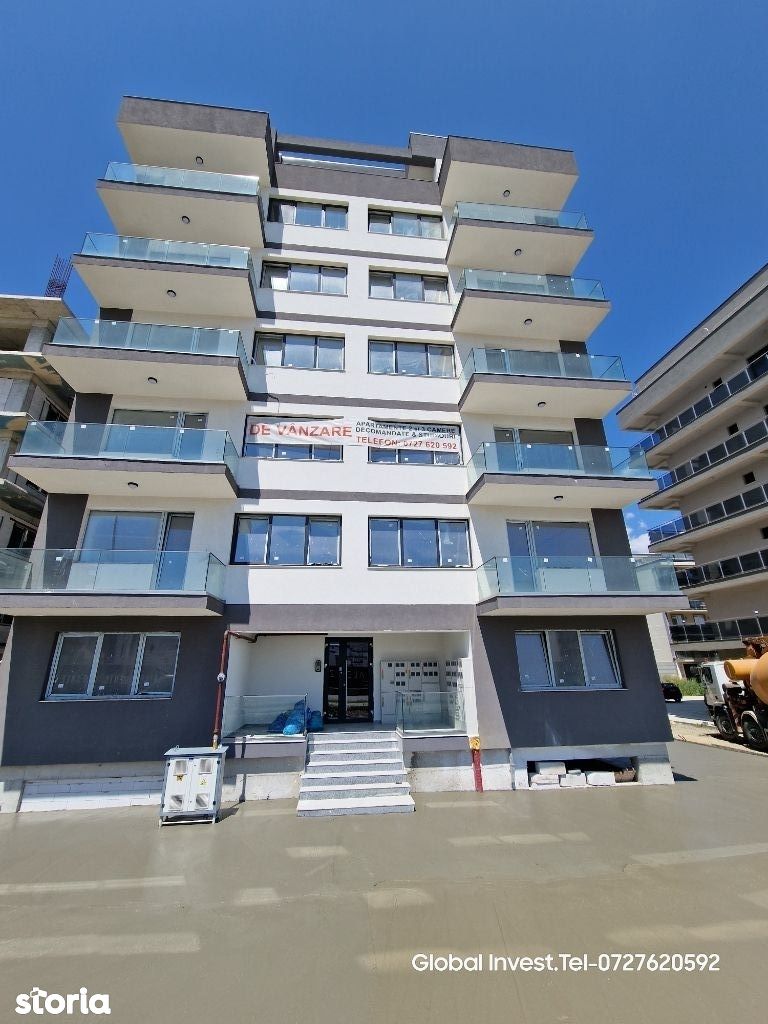 Mamaia Nord - Apartament 2 camere etaj 3/6 la alb, Comision 0%-52000e
