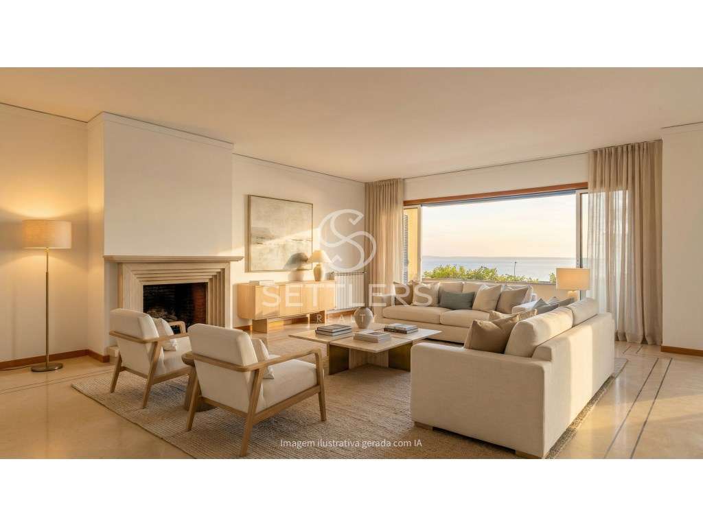 T3 com vista de mar - Oeiras - Grande imagem: 2/34