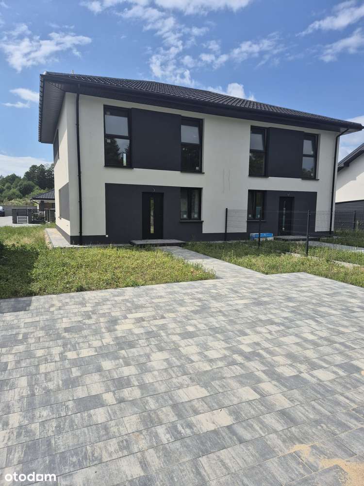 Połowa bliźniaka 118 m2 działka 475 m 2 st. deweloperski, bezpośrednio
