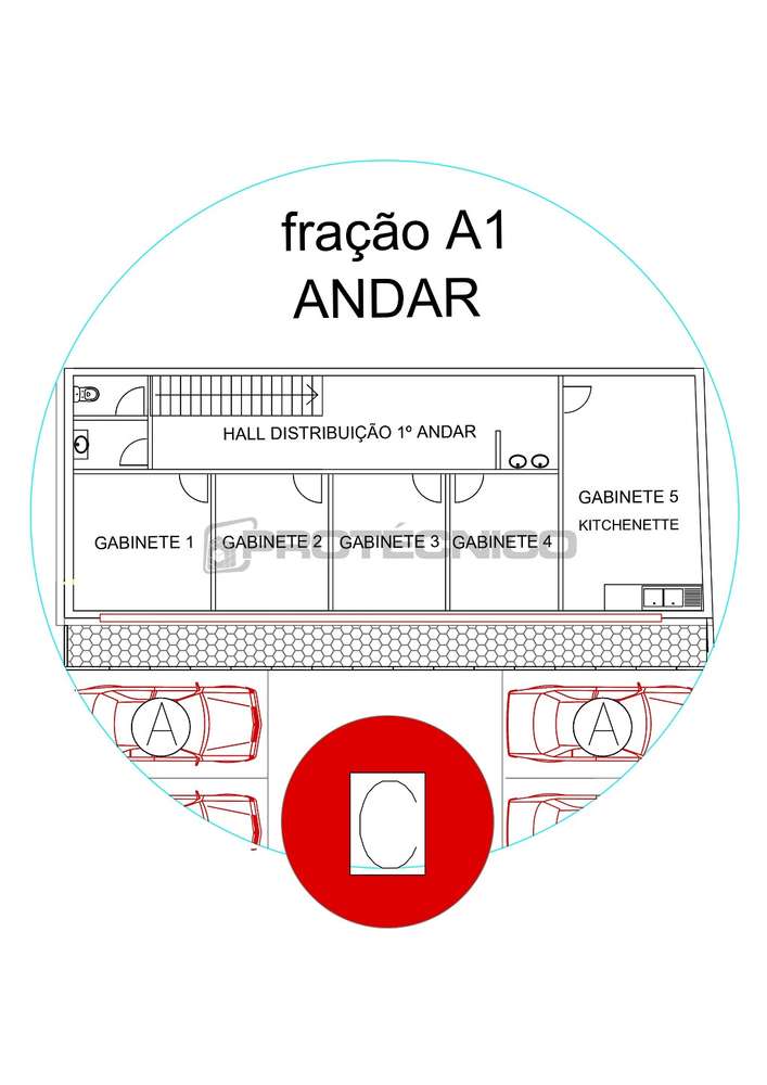 Escritórios c/ 85m2 – Z. I. Taboeira - Grande imagem: 5/5