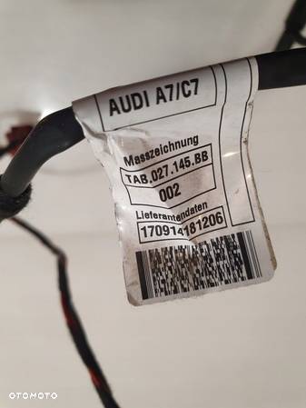 AUDI A6 C7 WIĄZKA FOTELA PRZEDNIEGO 4g8971366a - 5