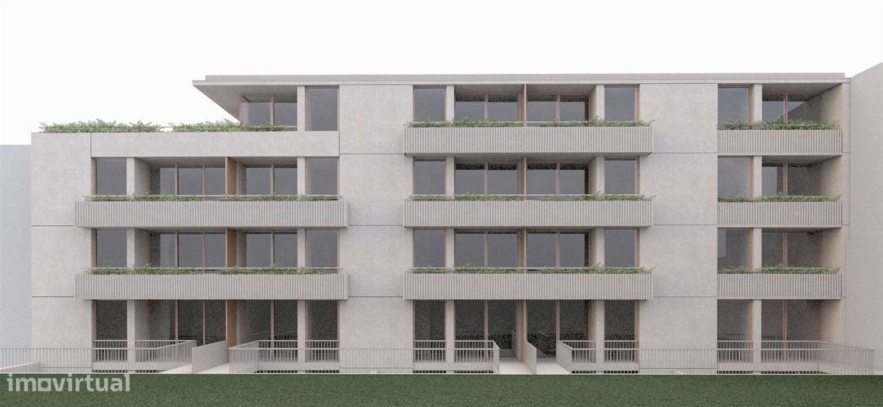 Apartamento T1 com terraço com 30 m2, Freixo-8